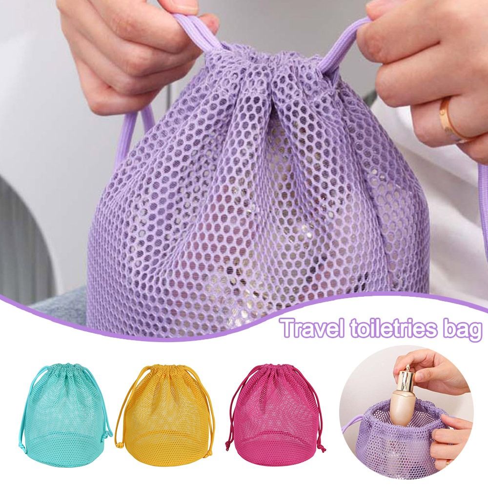 Cosmetic Bags - Mode Dopamine Kleur Cosmetische Tas Trekkoord