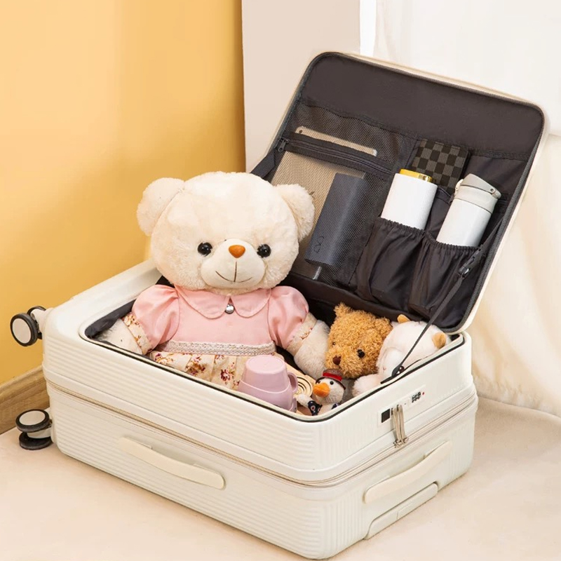 Front Opening Laptop Luggage 24 Inch - Hot! Nieuwe 20/22/24/26/28 inch vrouwen Front