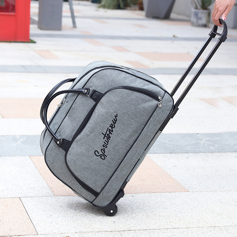 Foldable Rolling Luggage Bag - Trolleytas met wielen Reiskoffer Grote capaciteit