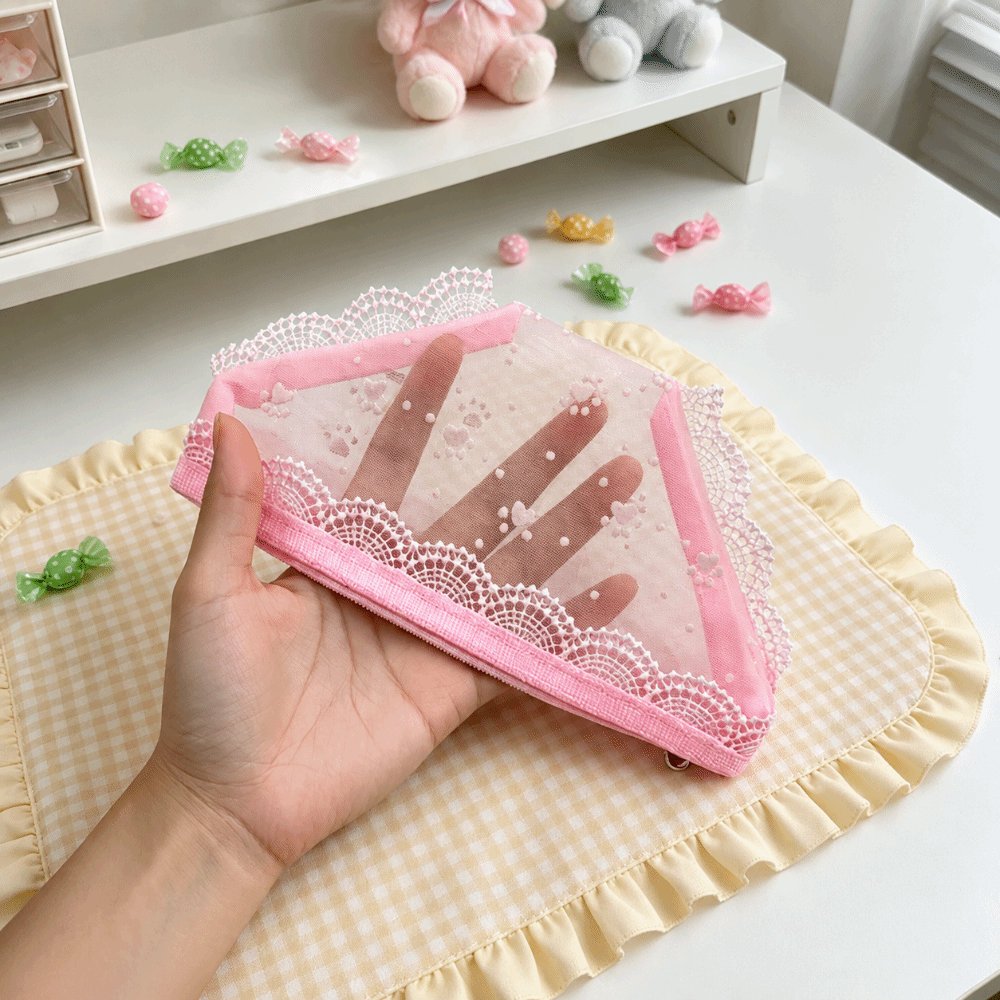 Leuke kanten mesh opbergtas, s - Cosmetic Bags recensie en prijs