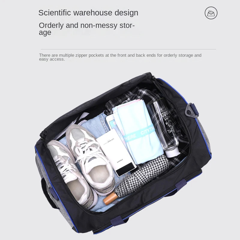 Reistas met grote capaciteit,  - Foldable Rolling Luggage Bag recensie en prijs