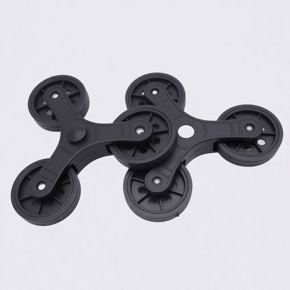 Stille rubberen vervangingswie - Silent Replacement Luggage Wheels recensie en prijs