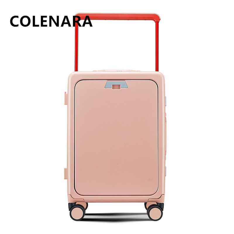 COLENARA Rolbagage met voorope - Front Opening Laptop Luggage 24 Inch recensie en prijs