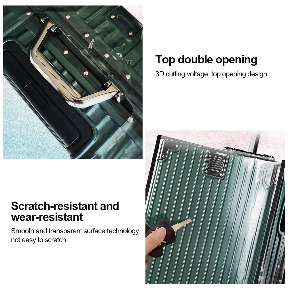 Duurzame, volledig transparant - Luggage Protective Cover Transparent recensie en prijs
