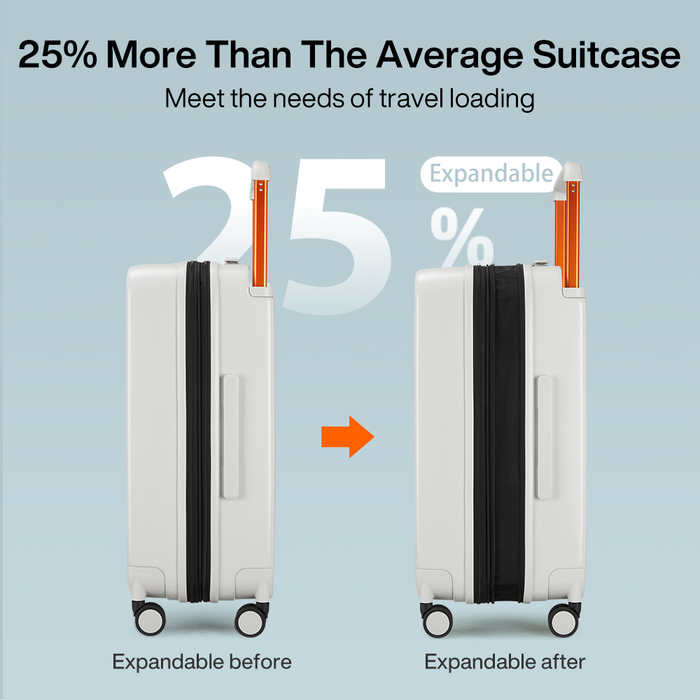 Mixi uitbreidbare handbagage L - Foldable Rolling Luggage Bag recensie en prijs