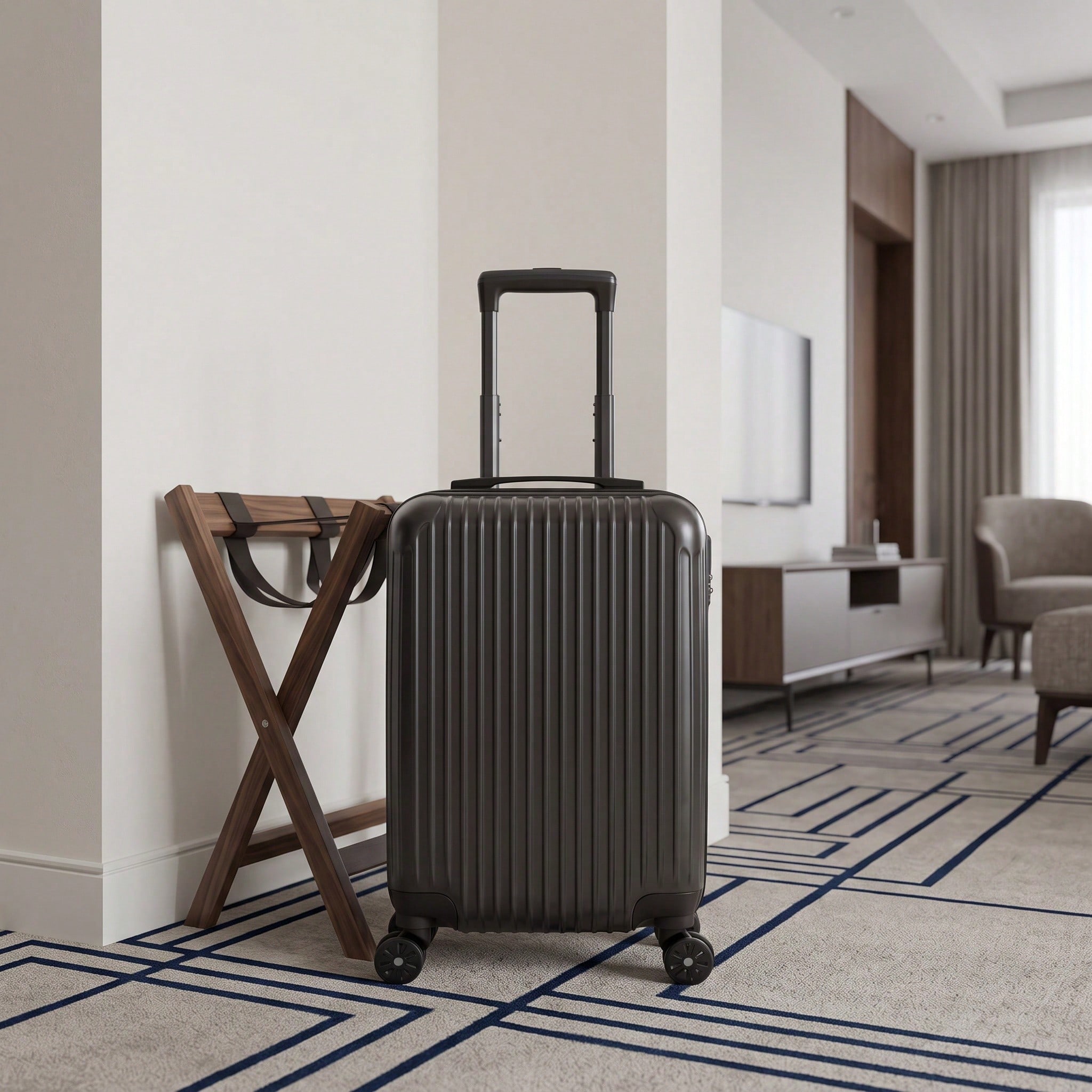 ABS reiskoffer met harde schaa - Spinner Wheel Rolling Suitcase 20 Inch recensie en prijs