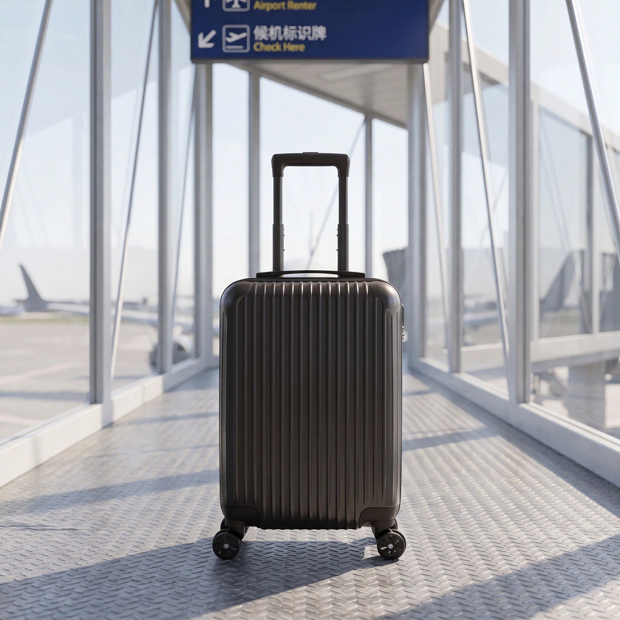 ABS reiskoffer met harde schaa - Spinner Wheel Rolling Suitcase 20 Inch recensie en prijs