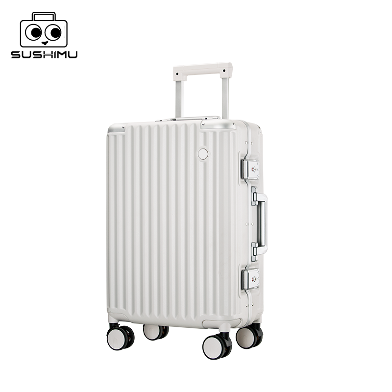 Sushimu Koffer Reiskoffer Mann - Aluminum Frame Carry On Luggage recensie en prijs
