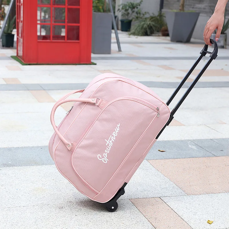 Trolleytas met wielen Reiskoff - Foldable Rolling Luggage Bag recensie en prijs