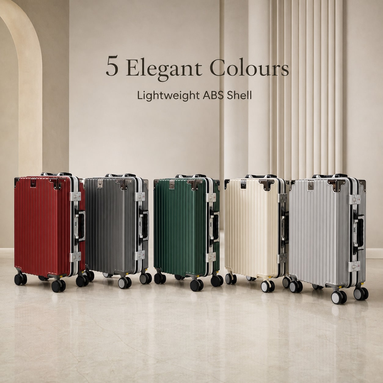 20 inch handbagage, goedgekeur - Aluminum Frame Carry On Luggage recensie en prijs