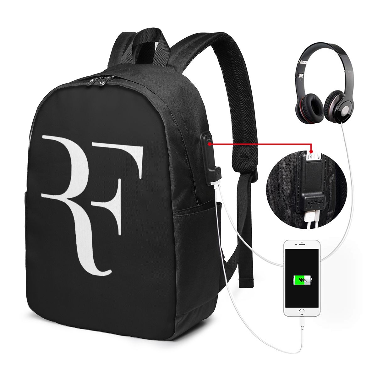 Roger Federer Rugzak Reisnoteb - Backpacks recensie en prijs