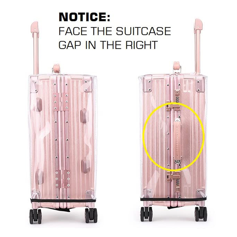 18-30 inch koffer PVC hoesbesc - Waterproof Suitcase Cover Protector recensie en prijs