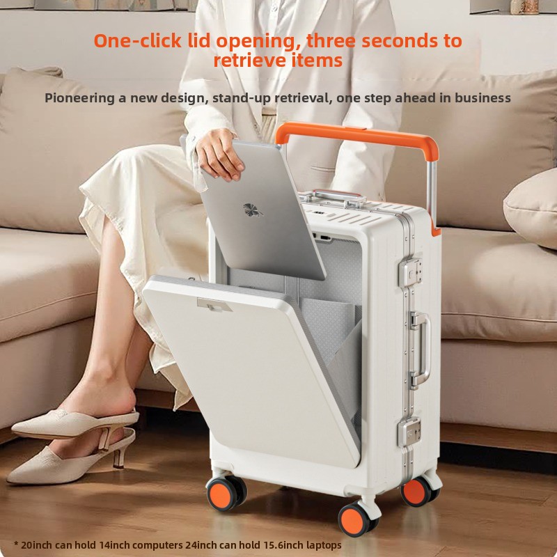 20/24/26 inch aluminium frame  - Front Opening Laptop Luggage 24 Inch recensie en prijs