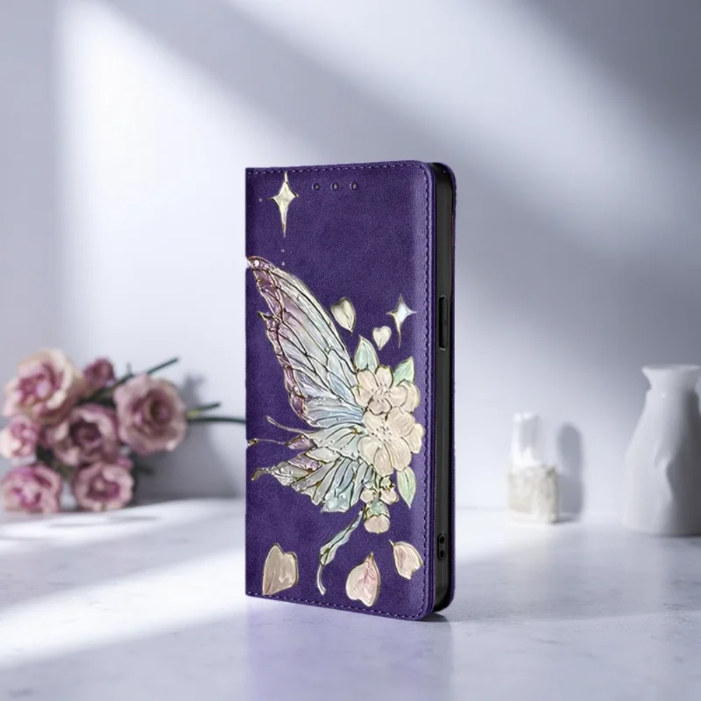 Geschilderde magnetische flip  - Wallets recensie en prijs